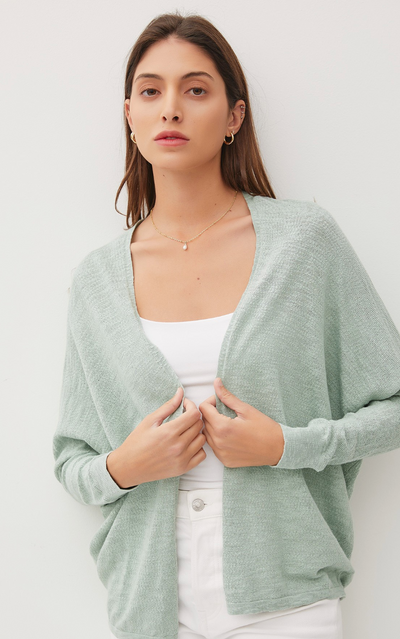 Slub Textured Cardigan