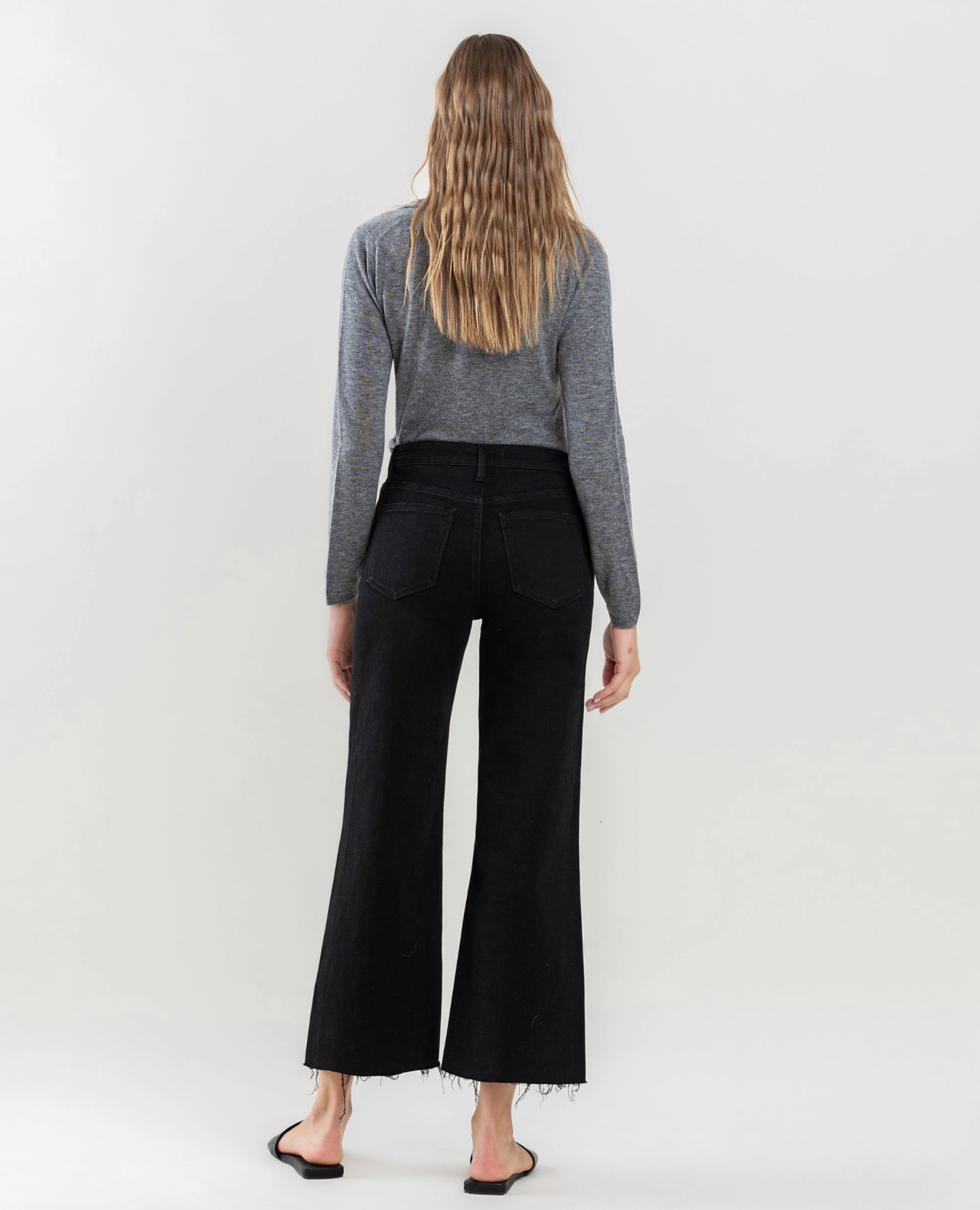 Lovervet Black Wide Leg Jeans