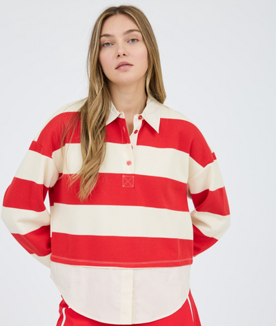 Wide Striped Top