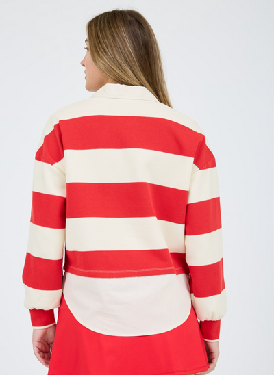 Wide Striped Top