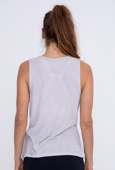 Light Grey Boxy Fit Tank